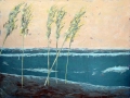 On the Way to See the Birds, mixed media on canvas, 40 x 30